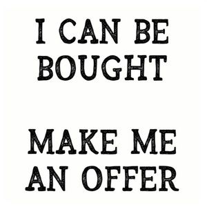 Make me an offer!